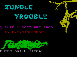 Jungle Trouble (1983)(Durell Software)